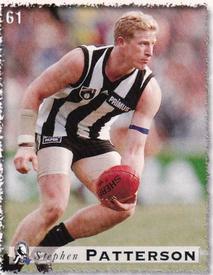 1999 Select AFL Stickers #61 Stephen Patterson Front